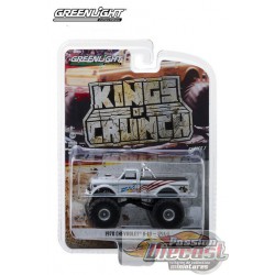 USA-1 - 1970 Chevy K-10 Monster Truck Kings of Crunch Series 1  GreenLight 1/64   49010-B Passion Diecast 