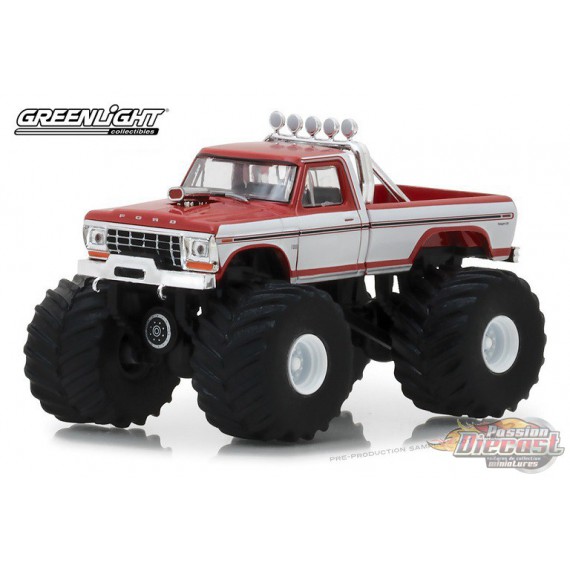 1979 Ford F-250 Monster Truck - Kings of Crunch Series 1  GreenLight 1/64   49010 E  Passion Diecast 