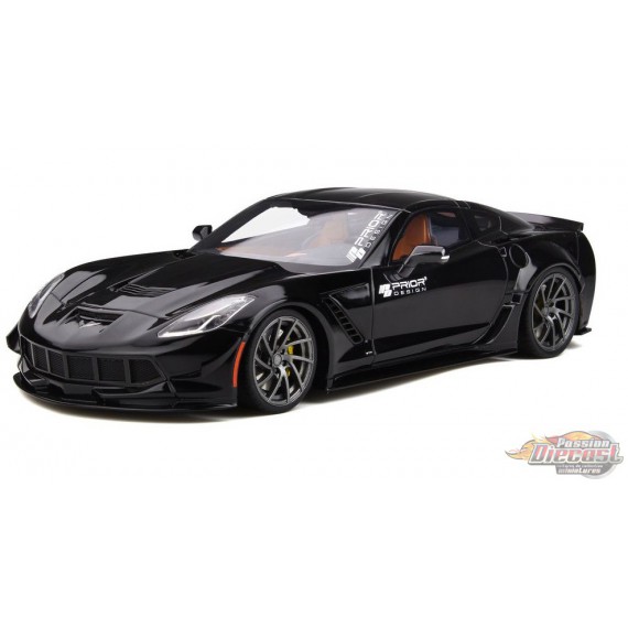 Chevrolet Corvette C7 Prior Design Black  GT SPIRIT GT249  Passion Diecast 