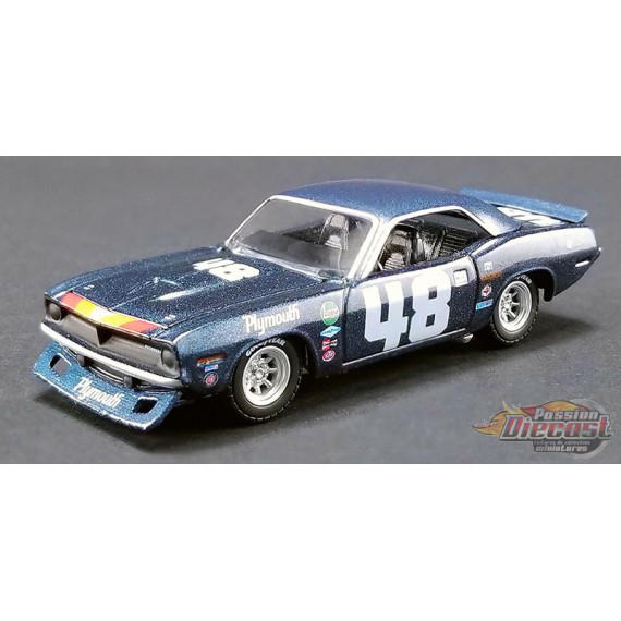 PLYMOUTH TRANS AM BARRACUDA 1970- DAN GURNEY no 48   ACME 1-64  51263 PassionDiecast