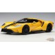 Ford GT 2017 TRIPLE  JAUNE/BANDES NOIR  AUTOART 1/18 72944  Passion Diecast 