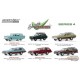 1971 Oldsmobile Vista Cruiser in Palm Green Metallic / Woodgrain  Estate Wagons  4 - 1/64  Greenlight 29970 C Passion Diecast 