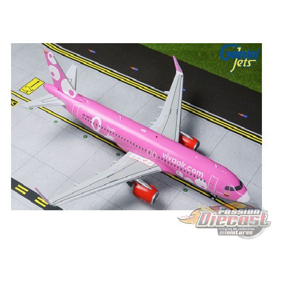 Viva Air Colombia Airbus A320-200 Pink HK-5273 Gemini 200  G2VVC823  Passion Diecast 