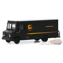 United Parcel Service (UPS)  - Véhicule de livraison  de Colis  - H.D. Trucks 17  1/64 Greenlight 33170 B  Passion Diecast 