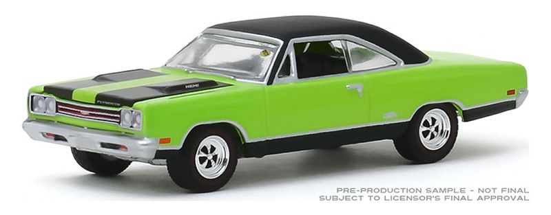 Greenlight Mecum Auctions Series 4 1969 Plymouth Hemi GTX 1:64 Scale 37190-C