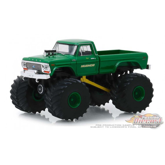 Mudhog - 1979 Ford F-250 Monster Truck - Kings of Crunch Series 5 - 1-64 greenlight 49050 C Passion Diecast