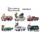1977 Dodge B-100 Van - Percy's Threads - Norman Rockwell Series 2 - 1-64 greenlight 54020 F  Passion Diecast