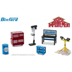 Accessoires de Garage -  Binford  Shop Tool Home Improvement -  Greenlight 1/64 - 13175 - Passion Diecast 