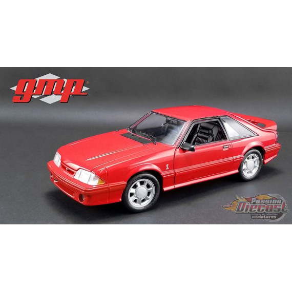 1993 Ford Mustang Cobra In Red With Black Interior 1 18 Gmp 18922 Passion Diecast