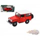 Toyota FJ40  Red - Platinum Collection - Motormax 1/24  - 79323