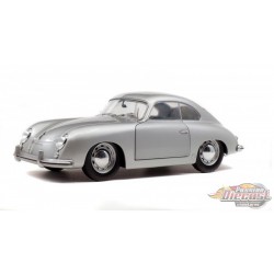 Porsche 356 Pre-A Silver  -  Solido  1/18 - S1802802  -   Passion Diecast 