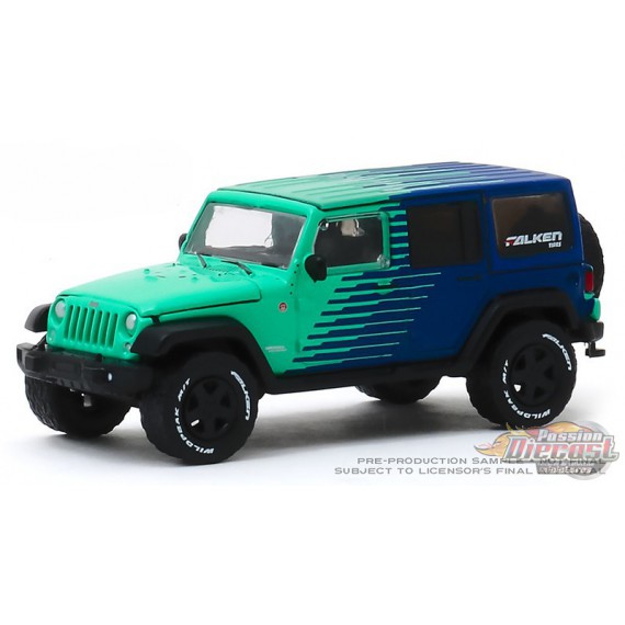 2017 Jeep Wrangler Unlimited Falken Tires (Hobby Exclusive) 1/64 Greenlight 30124