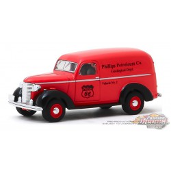 1939 Chevrolet Panel  Phillips 66 Phillips Petroleum - Running on Empty Series 10 - 1-64 greenlight - 41100 A - Passion Diecast