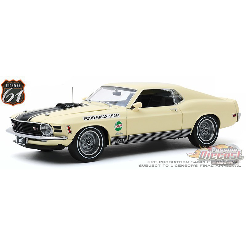 FORD MUSTANG MACH Bicorps 1966 sans marque 1/64 Diecast Comme neuf loose 3 in environ 7.62 cm 