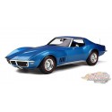 Chevrolet Corvette C3 1968 – Le Mans Blue - GT SPIRIT  1/12 -  GT255