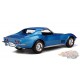 Chevrolet Corvette C3 1968  – Le Mans Blue - GT SPIRIT  1/12 -  GT255 -  Passion Diecast 