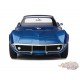 Chevrolet Corvette C3 1968  – Le Mans Blue - GT SPIRIT  1/12 -  GT255 -  Passion Diecast 