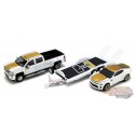 Hurst Performance - Chevrolet 3500 Dually Pickup 2018 avec Camaro SS sur remorque - Acme 1/64 - 51323