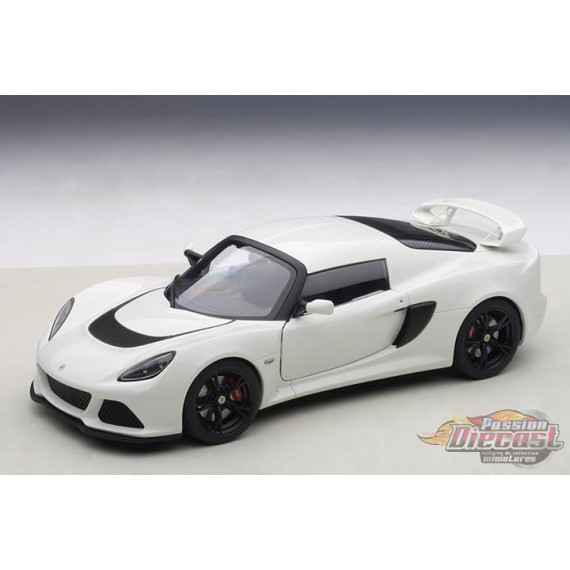 Lotus Exige S Blanche - AUTOart 1/18 - 75383 - Passion Diecast 