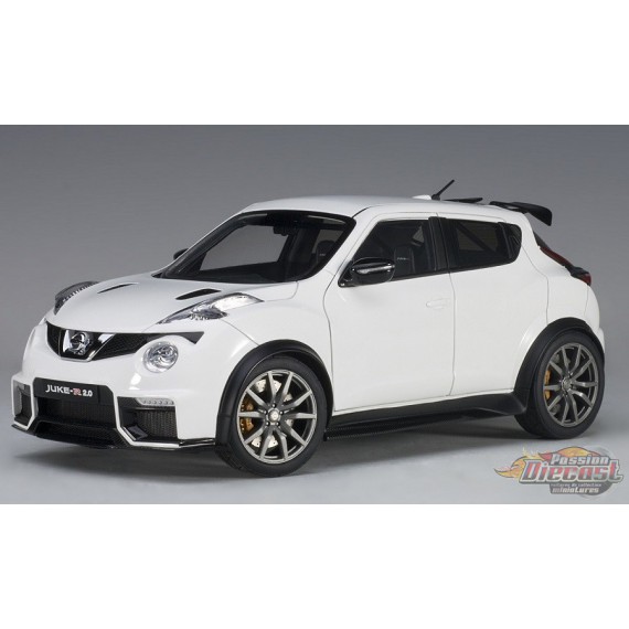 Nissan Juke R 2.0 Matt White  - AUTOart 1/18 - 77456 - Passion Diecast