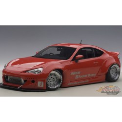 ROCKET BUNNY TOYOTA 86 (ROUGE /ROUE GRISE) - Autoart  1/18 - 78757 -Passion Diecast 