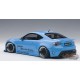 ROCKET BUNNY TOYOTA 86  METALLIC SKY BLUE/BLACK WHEELS - Autoart  1/18 - 78758  - Passion Diecast 