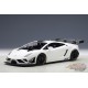 LAMBORGHINI GALLARDO GT3 FL2 2013 BLANCHE - Autoart 1/18 -  81358  - Passion Diecast 