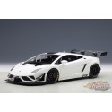 LAMBORGHINI GALLARDO GT3 FL2 2013 BLANCHE - Autoart 1/18 -  81358