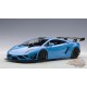 LAMBORGHINI GALLARDO GT3 FL2 2013 BLEU - Autoart 1/18 -  81359  - Passion Diecast 