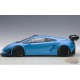 LAMBORGHINI GALLARDO GT3 FL2 2013 BLEU - Autoart 1/18 -  81359  - Passion Diecast 