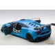 LAMBORGHINI GALLARDO GT3 FL2 2013 BLEU - Autoart 1/18 -  81359  - Passion Diecast 