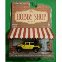 2015 Jeep Wrangler Unlimited Rubicon Hard Rock with Backpacker - Hobby Shop Series 8 - 1/64 GREEN MACHINE-  97080 FGR