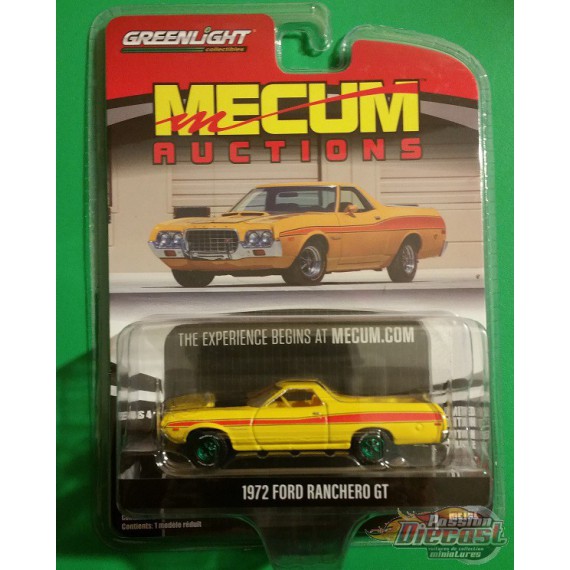 1972 Ford Ranchero GT Mecum Auctions Series 4, 1-64 greenlight 37190 ...