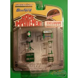 Accessoires de Garage -  Binford  Shop Tool Home Improvement -  GREEN MACHINE 1/64 - 13175 GR