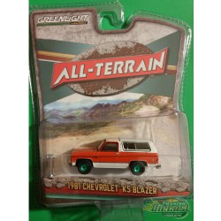 1981 Chevrolet K5 Blazer Orange  All-Terrain 9, 1-64 greenlight 35150 B