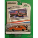 1969 Dodge Charger Daytona -  USPS Commemorative Stamps Series  -   1/64  GREEN MACHINE 30068 GR