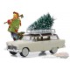 1955 Chevrolet 210 Townsman with Christmas Tree Accessory  - Norman Rockwell Series 2 - 1-64 greenlight 54020 B Passion Diecast