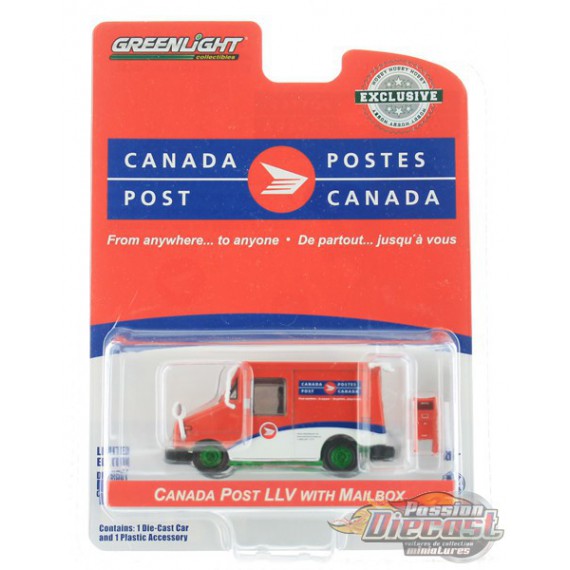 Poste Canada  Véhicule de livraison Hobby Exclusive Greenlight 1:64   29889