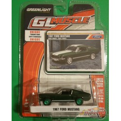 1967 Ford Mustang Verte FF  GL Muscle  17 GREEN MACHINE 1/64  13170 AGR