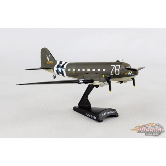 C-47 SKYTRAIN TICO BELLE USAAF 1/144 POSTAGE STAMP PS5558-3 - Passion Diecast 