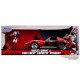 1969 Corvette Stingray with Harley Quinn Figure -  Jada 1/24 - 31196  - Passion Diecast 