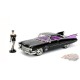 1959 Cadillac Coupe Deville with Catwoman Figure -  Jada 1/24 - 30458 - Passion Diecast 