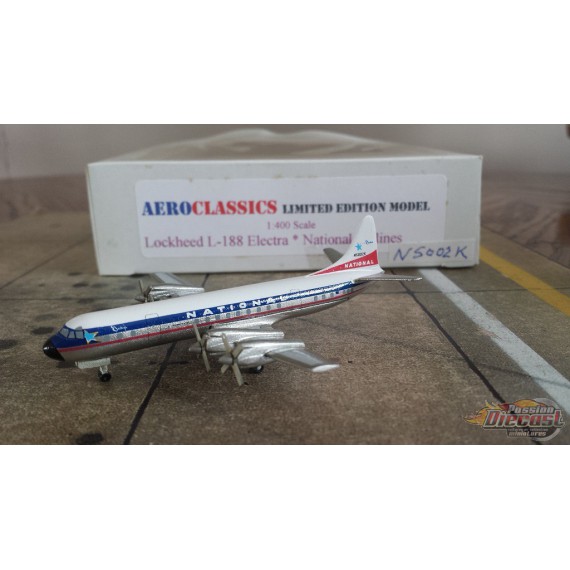 Aeroclassics 1/400 Lockheed L-188 Electra National Airlines / N5002K / 1er édition