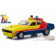 1974 Ford Falcon XB 4-Door Sedan  Yellow - First of the V8 Interceptors - Greelight 1/18 - 13574 - Passion Diecast 