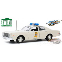 1975 Plymouth Fury - Mississippi Highway Patrol - Smokey and the Bandit (1977) - Greenlight 1/18 - 19083 - Passion Diecast 