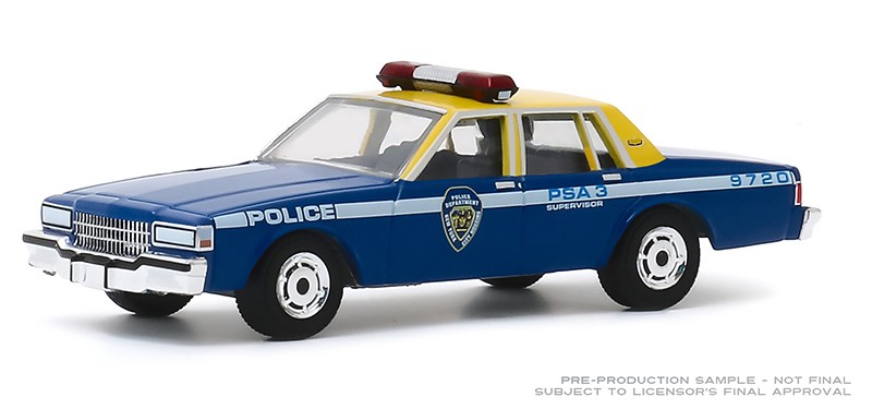 CHEVROLET Caprice "New York City Housing Authority Police Scale model car 1:64 