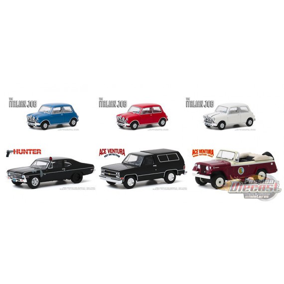 Hollywood Série 28 Assortment  1-64  greenlight 44880 - Passion Diecast
