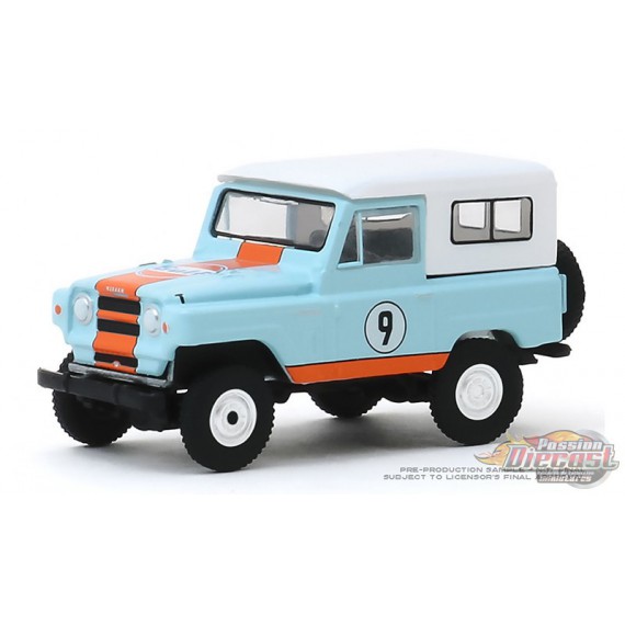 1966 Nissan Patrol Gulf Oil - Tokyo Torque - Series 8  - Greenlight 1/64 - 47060 A  -  Passion Diecast 