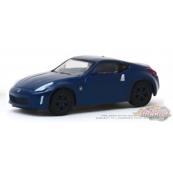 2020 Nissan 370Z Coupe in Deep Blue Pearl - Tokyo Torque - Series 8  - Greenlight 1/64 - 47060 E