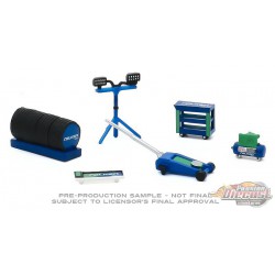 Falken Tires Shop Tool Accessories Pack Series 3  -  Greenlight 1/64 - 16060 A  -  Passion Diecast 